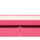 cup cake single bed with one side table in barbie pink frosty white colour by rawat cupcake single wohrgl