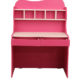 cupcake study table in barbie pink frosty white colour by rawat cupcake study table in barbie pink