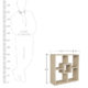 four sqaure wall unit in off white colour by rawat four sqaure wall unit in off white colour by rawat