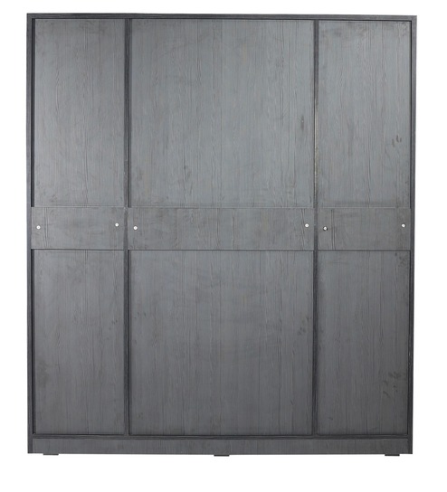 geneva four door wardrobe in black colour by rawat geneva four door wardrobe in black colour by rawat