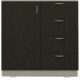 put in cabinet unit in new country dark highland pine colour by rawat put in cabinet unit