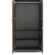 rawat lucerne two door wardrobe in brown colour by rawat rawat lucerne two door wardrobe in brown