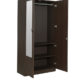 rawat lucerne two door wardrobe in brown colour by rawat rawat lucerne two door wardrobe in brown