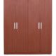 turin four door wardrobe in brown colour by rawat turin four door wardrobe in brown colour byrawat