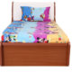 turin single bed with two side tables in brown colour by rawat turin single bed with two side tables