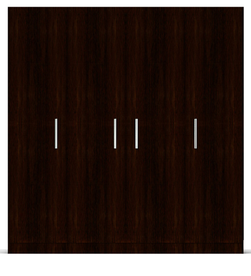 four door wardrobe euro wenge finish in mdf by primorati four door wardrobe