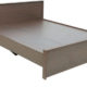 rawat lucerne queen bed with side table in brown colour by rawat rawat lucerne queen bed