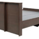 rawat lucerne queen bed with side table in brown colour by rawat rawat lucerne queen bed