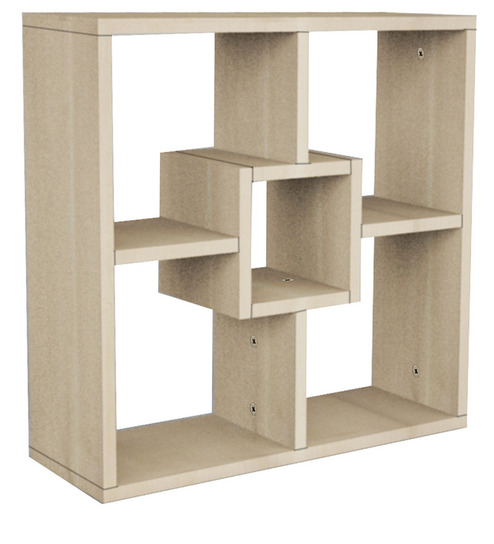 four-sqaure wall unit in off white colour by rawat four sqaure wall unit in off white colour by rawat