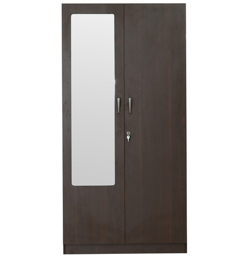 rawat lucerne two door wardrobe in brown colour by rawat rawat lucerne two door wardrobe in brown